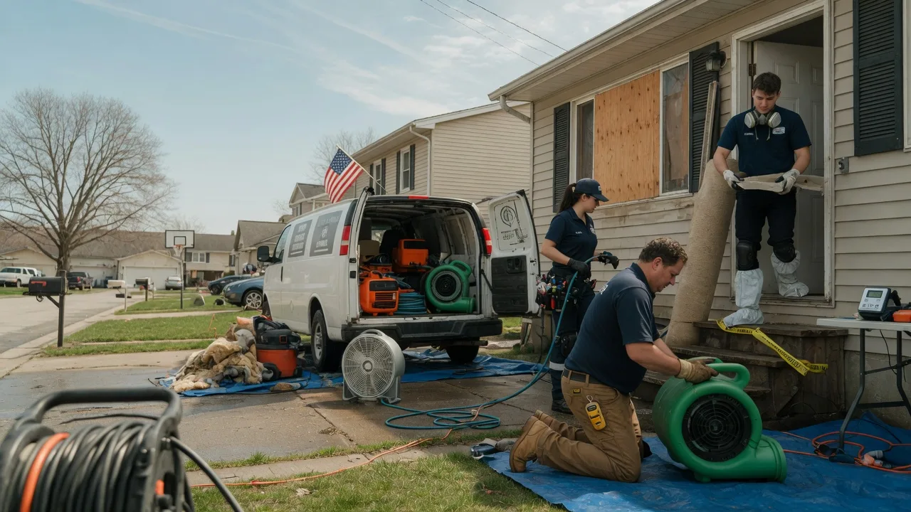 Water Damage Restoration in Glenburn, ND near me